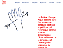 Tablet Screenshot of image-aigue.org